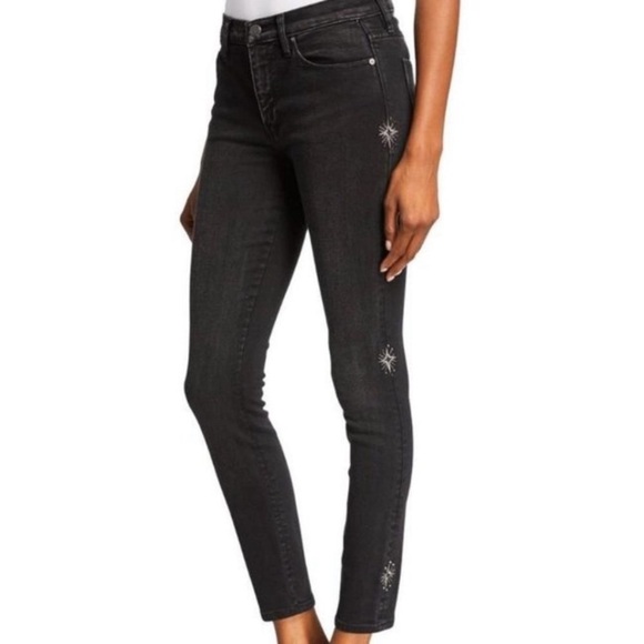 Hudson Nico Super Skinny Faded Jeans - Picture 1 of 16